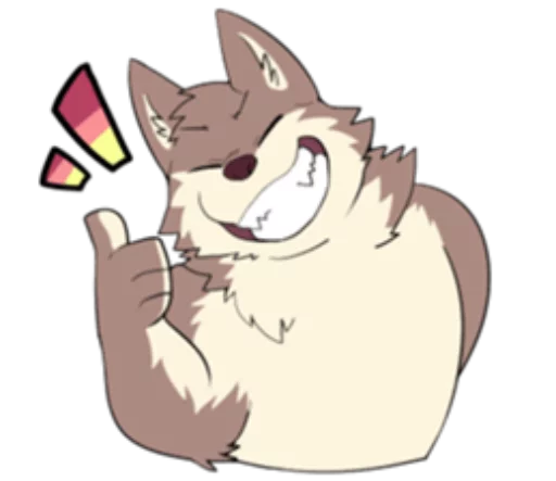 Eastern Timber Wolf Stickers Telegram Sticker #19 - Eastern Timber Wolf Stickers #19