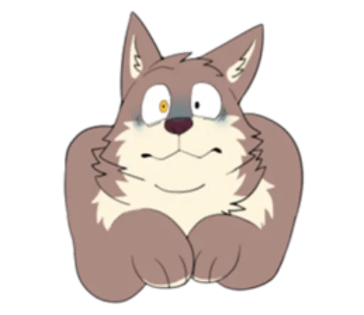 Eastern Timber Wolf Stickers Telegram Sticker #23 - Eastern Timber Wolf Stickers #23