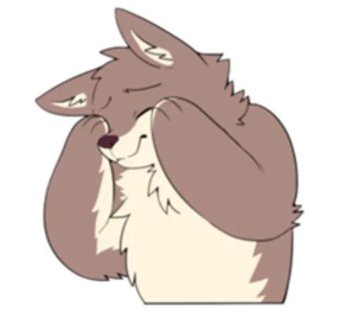 Eastern Timber Wolf Stickers Telegram Sticker #24 - Eastern Timber Wolf Stickers #24