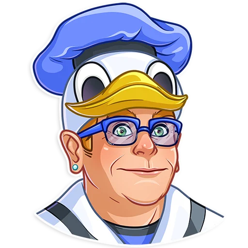 Elton John Telegram Sticker #17 - Elton John #17