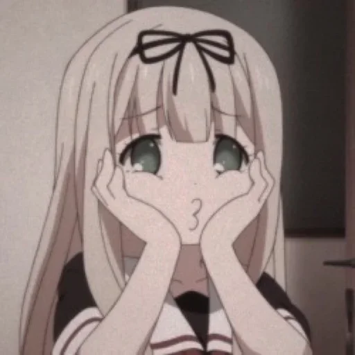 Sobbing Girl Telegram Sticker #6 - Sobbing Girl #6