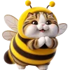 Cute Kitten Emoji Telegram Sticker #15 - Cute Kitten Emoji #15