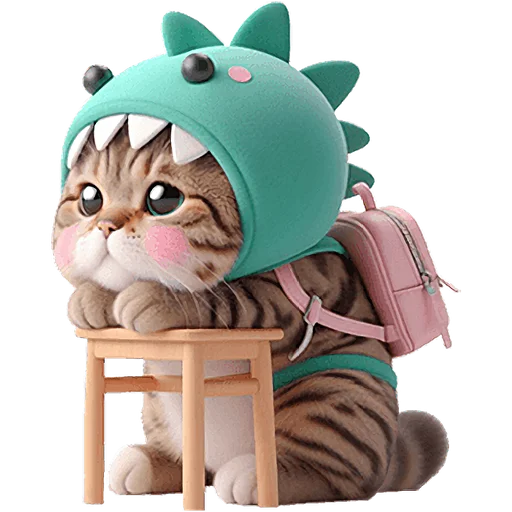 Cute Kitten Telegram Sticker #20 - Cute Kitten #20