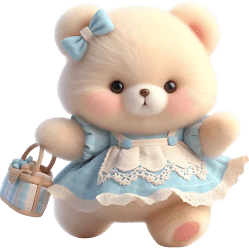 Fat Little Bear Telegram Sticker #9 - Fat Little Bear #9