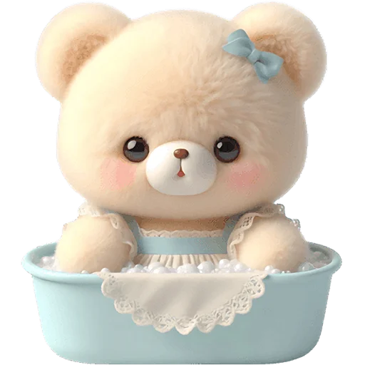 Fat Little Bear Telegram Sticker #22 - Fat Little Bear #22