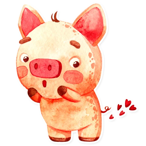 Fil Piggy Telegram Sticker #5 - Fil Piggy #5