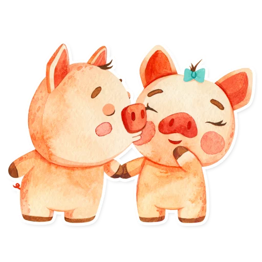 Fil Piggy Telegram Sticker #13 - Fil Piggy #13