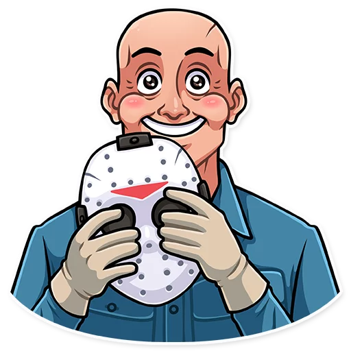 Jason Voorhees Telegram Sticker #16 - Jason Voorhees #16
