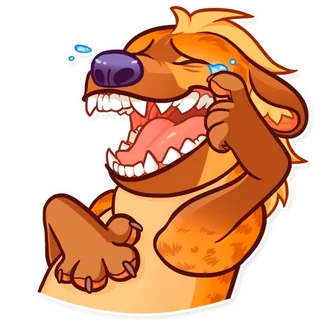 Friendly Hyena