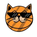 Fury Cat Stickers