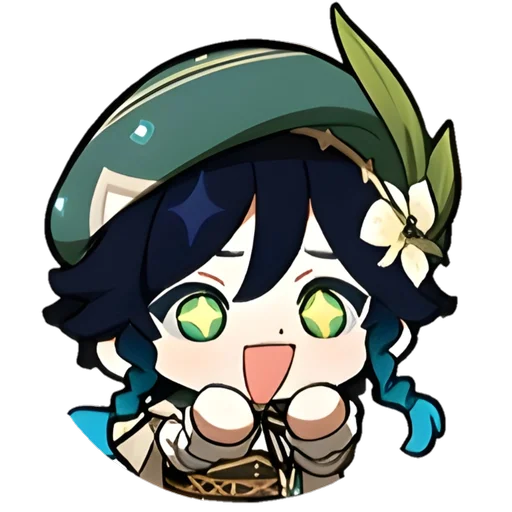 Genshin Impact Sticker Pack Set 1 Telegram Sticker #13 - Genshin Impact Sticker Pack Set 1 #13