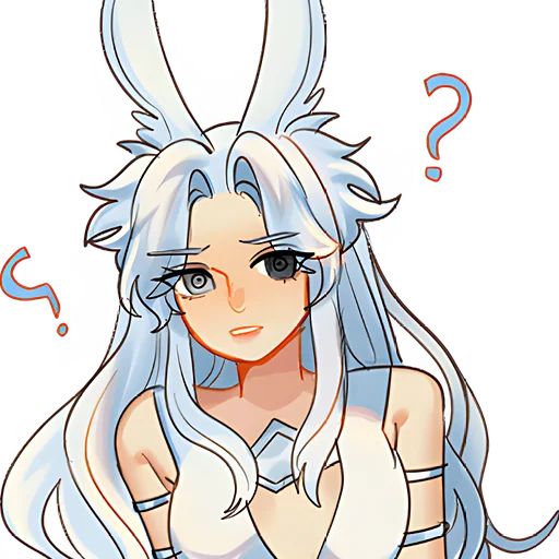 Cute Anime Girls Telegram Sticker #6 - Cute Anime Girls #6