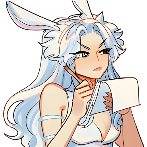 Cute Anime Girls Telegram Sticker #9 - Cute Anime Girls #9
