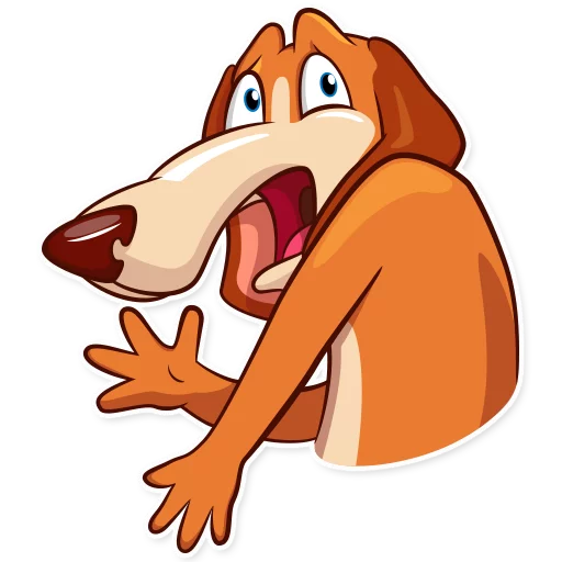 Good Boy Basset Hound Telegram Sticker #4 - Good Boy Basset Hound #4