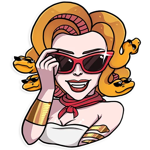 Medusa Stickers Telegram Sticker #8 - Medusa Stickers #8