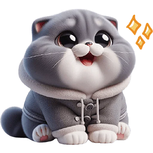 Cute Gray Cat