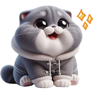 Cute Gray Cat