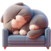 Cute Kitten Emoji Telegram Sticker #9 - Cute Kitten Emoji #9