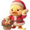 Grumpy Duck Emoji Telegram Sticker #8 - Grumpy Duck Emoji #8