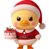 Grumpy Duck Emoji Telegram Sticker #10 - Grumpy Duck Emoji #10