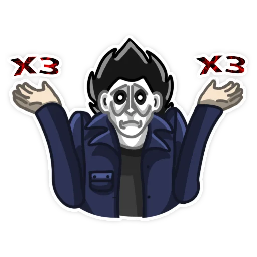 Halloween Michael Myers Telegram Sticker #16 - Halloween Michael Myers #16