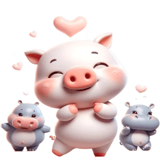 Hippo and Piggy