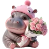 Hippos Dino Emoji Telegram Sticker #6 - Hippos Dino Emoji #6