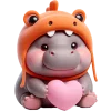 Hippos Dino Emoji Telegram Sticker #12 - Hippos Dino Emoji #12