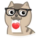 Hipstocat Stickers