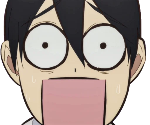 A Couple Of Cuckoos Anime Telegram Sticker #9 - A Couple Of Cuckoos Anime #9