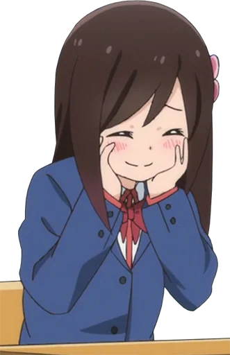 Hitoribocchi No Marumaru Seikatsu Telegram Sticker #3 - Hitoribocchi No Marumaru Seikatsu #3