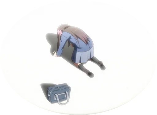 Hitoribocchi No Marumaru Seikatsu Telegram Sticker #7 - Hitoribocchi No Marumaru Seikatsu #7