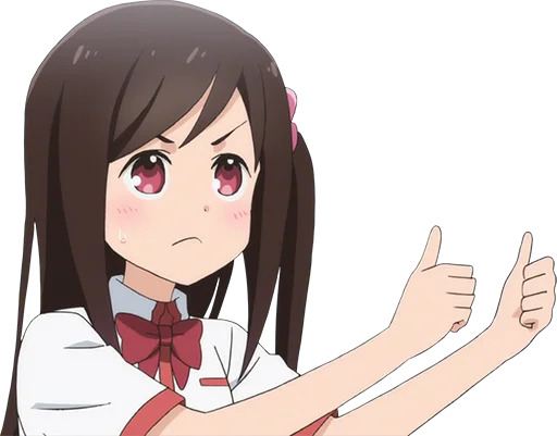 Hitoribocchi No Marumaru Seikatsu Telegram Sticker #16 - Hitoribocchi No Marumaru Seikatsu #16