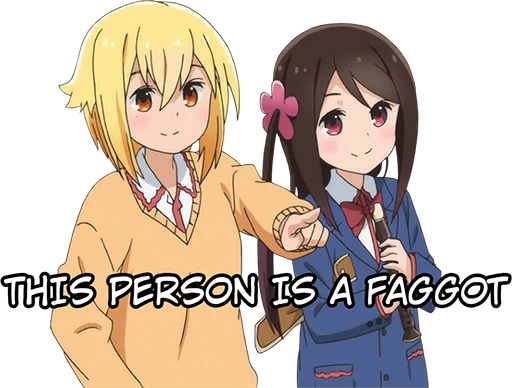 Hitoribocchi No Marumaru Seikatsu Telegram Sticker #22 - Hitoribocchi No Marumaru Seikatsu #22