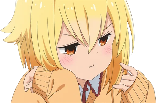 Hitoribocchi No Marumaru Seikatsu Telegram Sticker #24 - Hitoribocchi No Marumaru Seikatsu #24