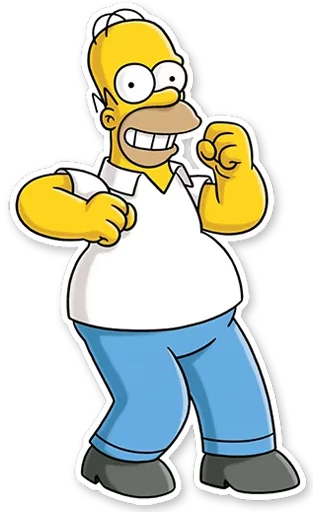 Homer Simpson Telegram Sticker #18 - Homer Simpson #18