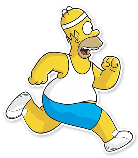 Homer Simpson Telegram Sticker #20 - Homer Simpson #20