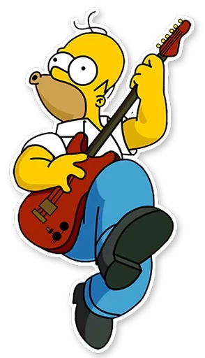 Homer Simpson Telegram Sticker #21 - Homer Simpson #21