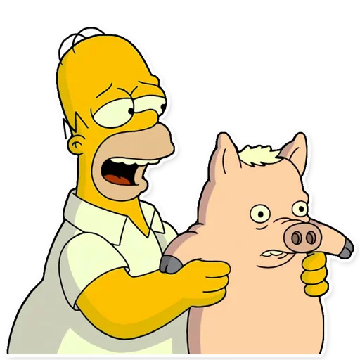 Homer Simpson Telegram Sticker #25 - Homer Simpson #25