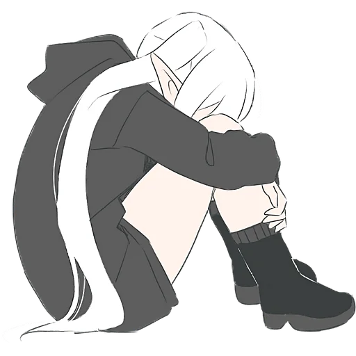 Hoodie Elf Telegram Sticker #11 - Hoodie Elf #11
