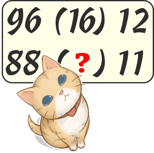 IQ Test Telegram Sticker #19 - IQ Test #19