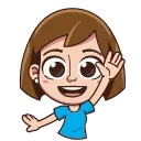 Irinka The Girl Stickers