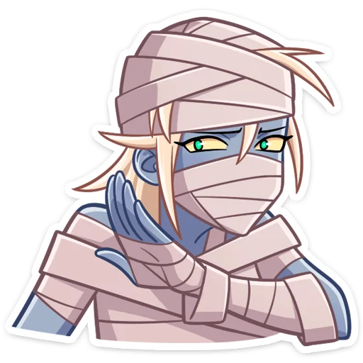 Mummy Girl Izis Telegram Sticker #24 - Mummy Girl Izis #24
