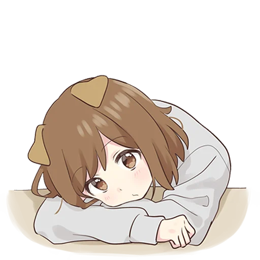 Dog Girl Stickers Telegram Sticker #5 - Dog Girl Stickers #5