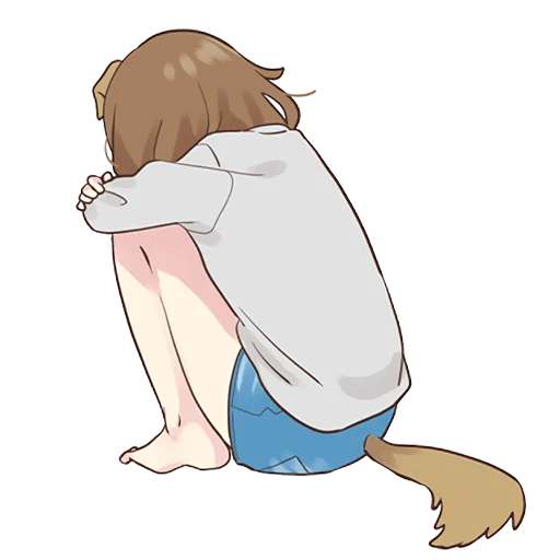 Dog Girl Stickers Telegram Sticker #14 - Dog Girl Stickers #14