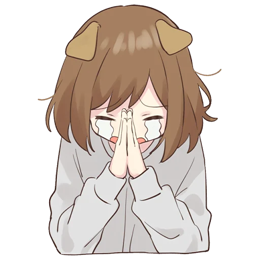 Dog Girl Stickers Telegram Sticker #17 - Dog Girl Stickers #17