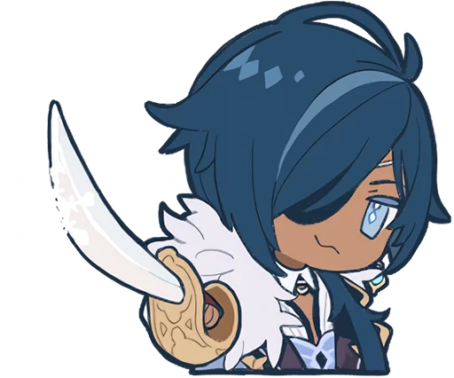 Genshin Impact Pt.2 Stickers Telegram Sticker #7 - Genshin Impact Pt.2 Stickers #7