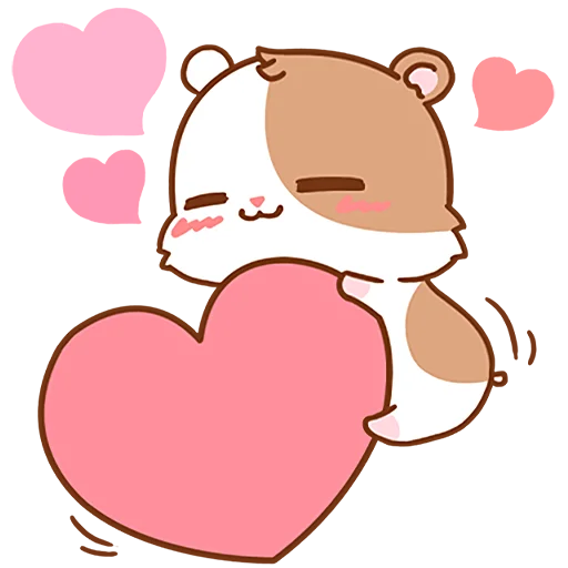 Hamster's Routine Stickers Telegram Sticker #4 - Hamster's Routine Stickers #4