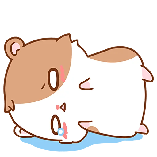 Hamster's Routine Stickers Telegram Sticker #14 - Hamster's Routine Stickers #14