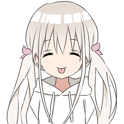 Hoodiegirl (white) Pt.2 Stickers Telegram Sticker #1 - Hoodiegirl (white) Pt.2 Stickers #1